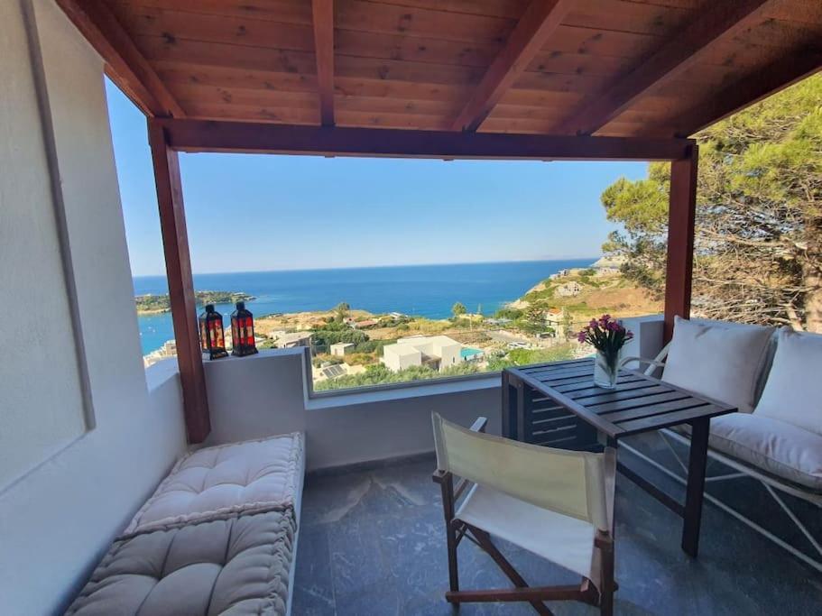 Endless Blue Villa - Amazing Sea View Ajía Pelajía Kültér fotó