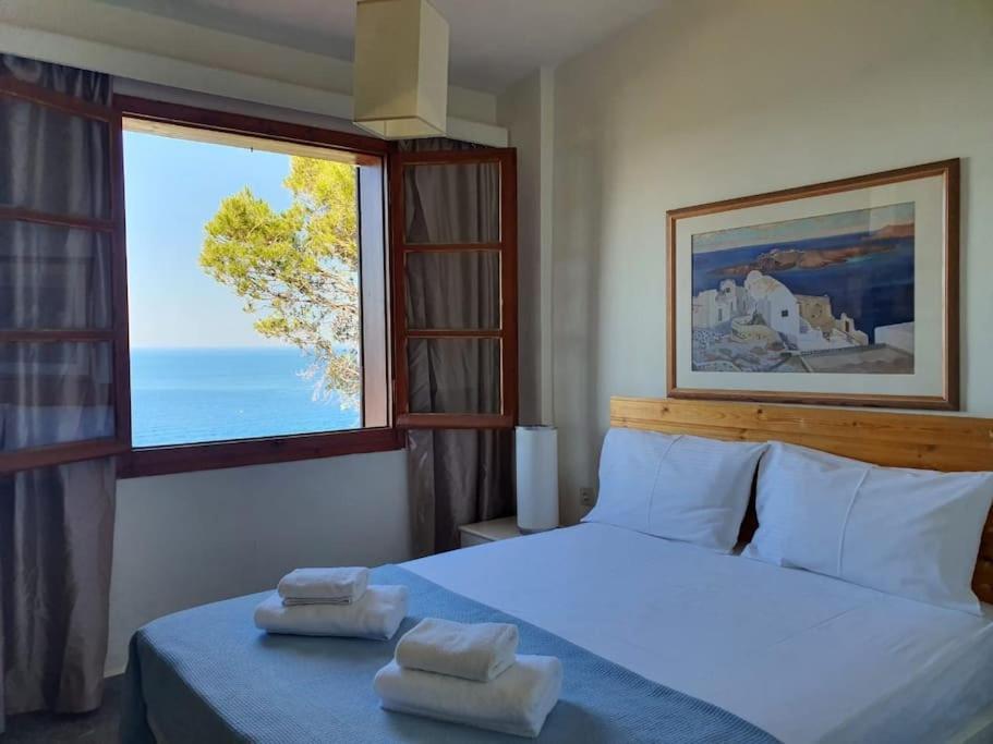 Endless Blue Villa - Amazing Sea View Ajía Pelajía Kültér fotó
